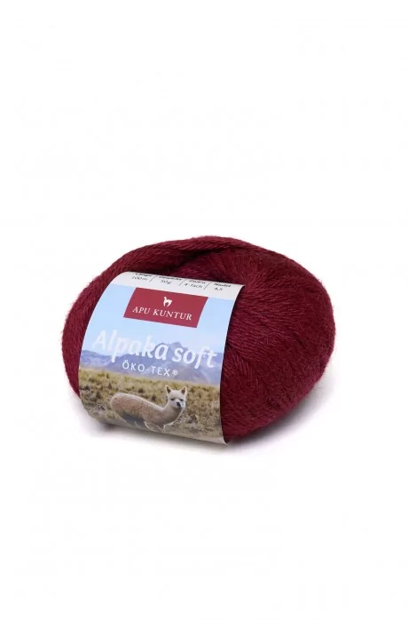 Alpaca wool SOFT 50g 5pcs pack 100 Alpaca Superfine