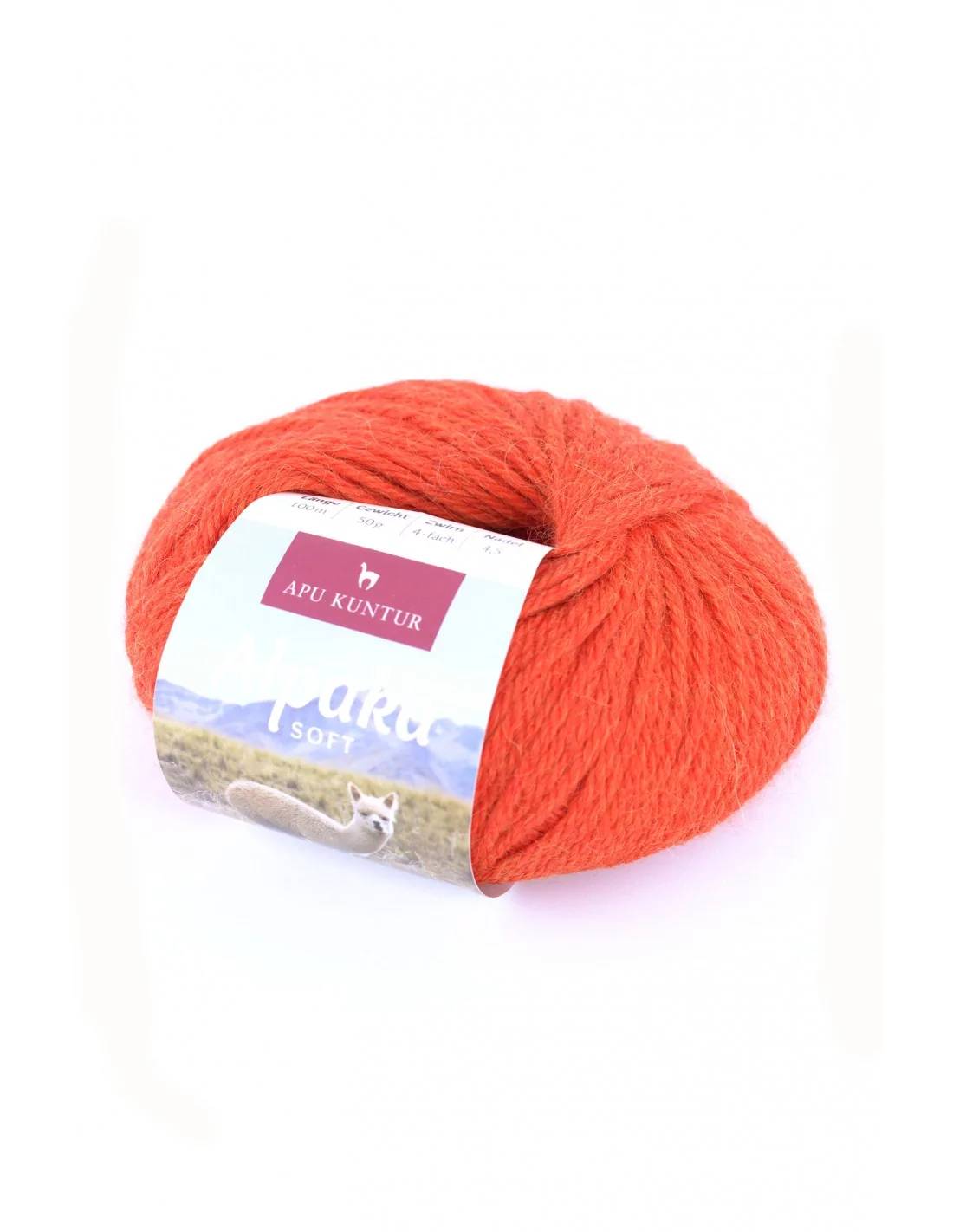 Wool ball ALPACA SOFT wool 50g 100m needle 4 4 5 knitting