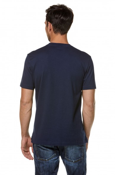 T-Shirt V-NECK aus 90% Bio-Baumwolle & 10% Royal Alpaka