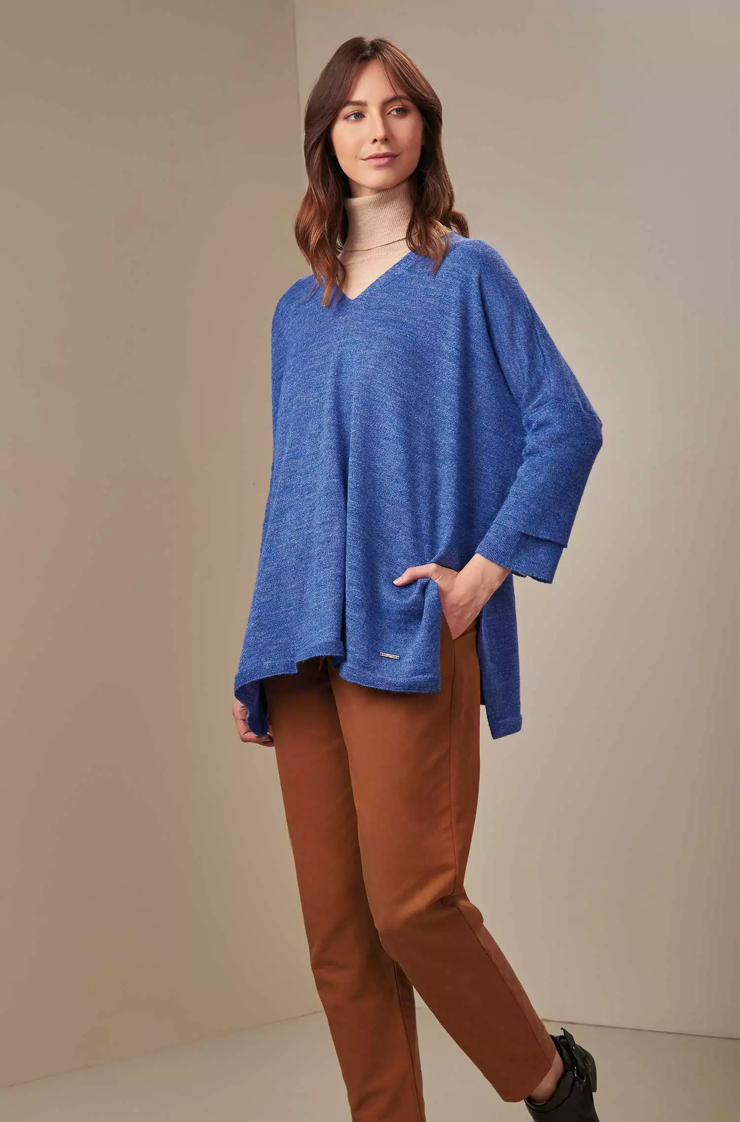 Oversize Pullover UCANA aus Baby Alpaka