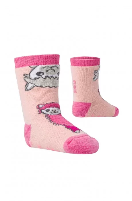 Chaussettes antidérapantes Kids Fellhof Rose