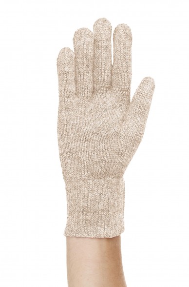 Alpaka Gefütterte Fingerhandschuhe UNI aus 100% Alpaka