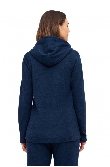 ANDEN ACTIVE Damen Thermo Lounge-Hoody mit Premium Baby Alpaka