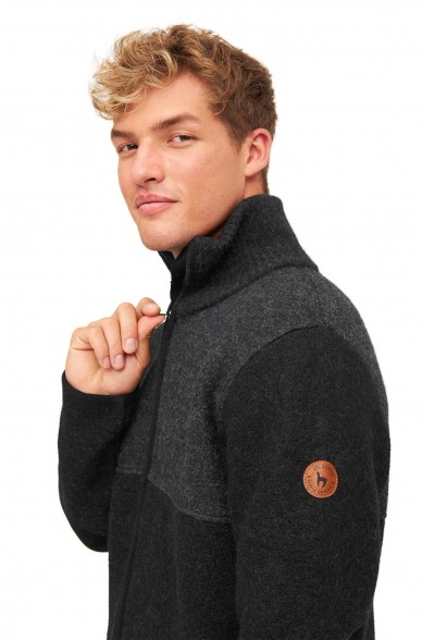 Alpaka Filzjacke OLIVER aus Alpaka und Wolle