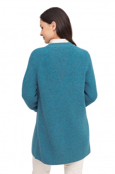 Alpaka Strickjacke CARICE aus Alpaka-Merino-Mix