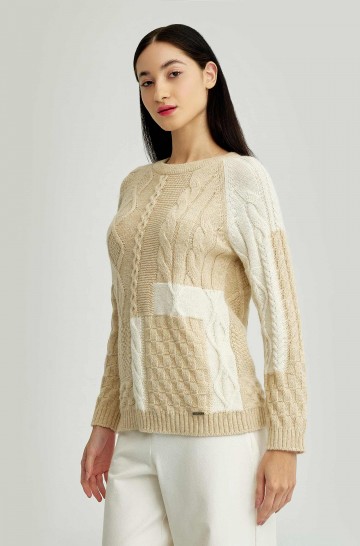 Alpaca sweater YES made of 100% Baby Alpaca