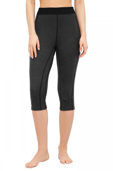 ANDEN ACTIVE ladies 3/4 thermal trousers with premium baby alpaca